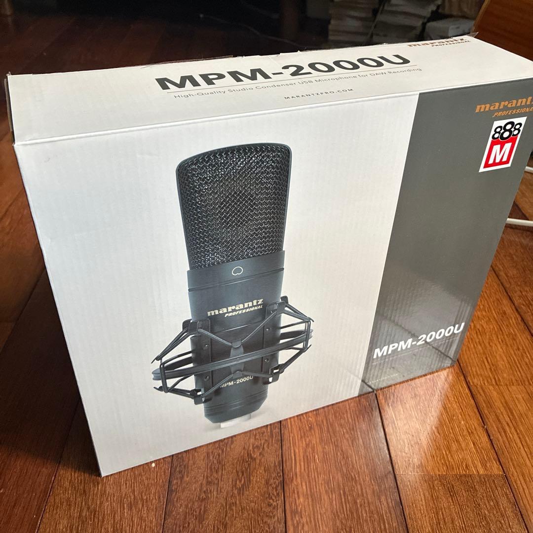 【未使用】marantz MPM-2000U USBコンデンサーマイク