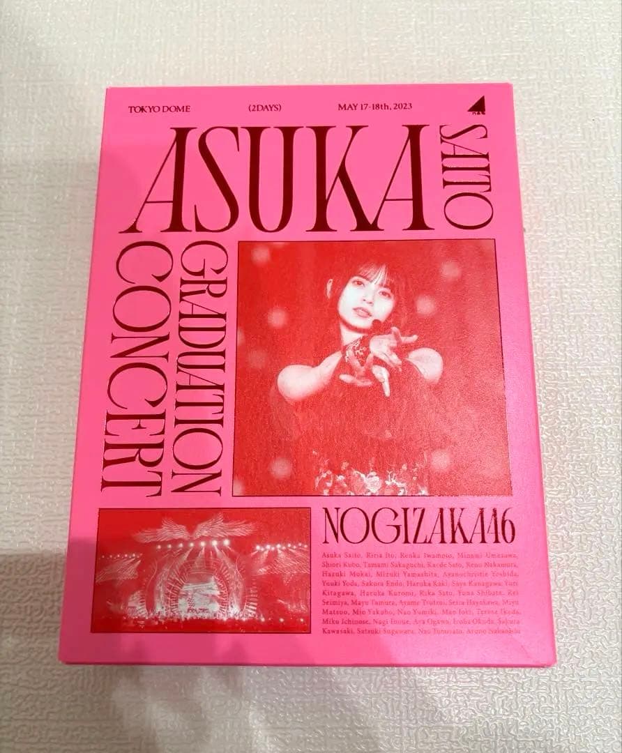 DVD盤　乃木坂46/NOGIZAKA46 ASUKA SAITO卒コン Amazon.co.jp: NOGIZAKA46 ASUKA SAITO GRADUATION CONCERT DAY2 (通常