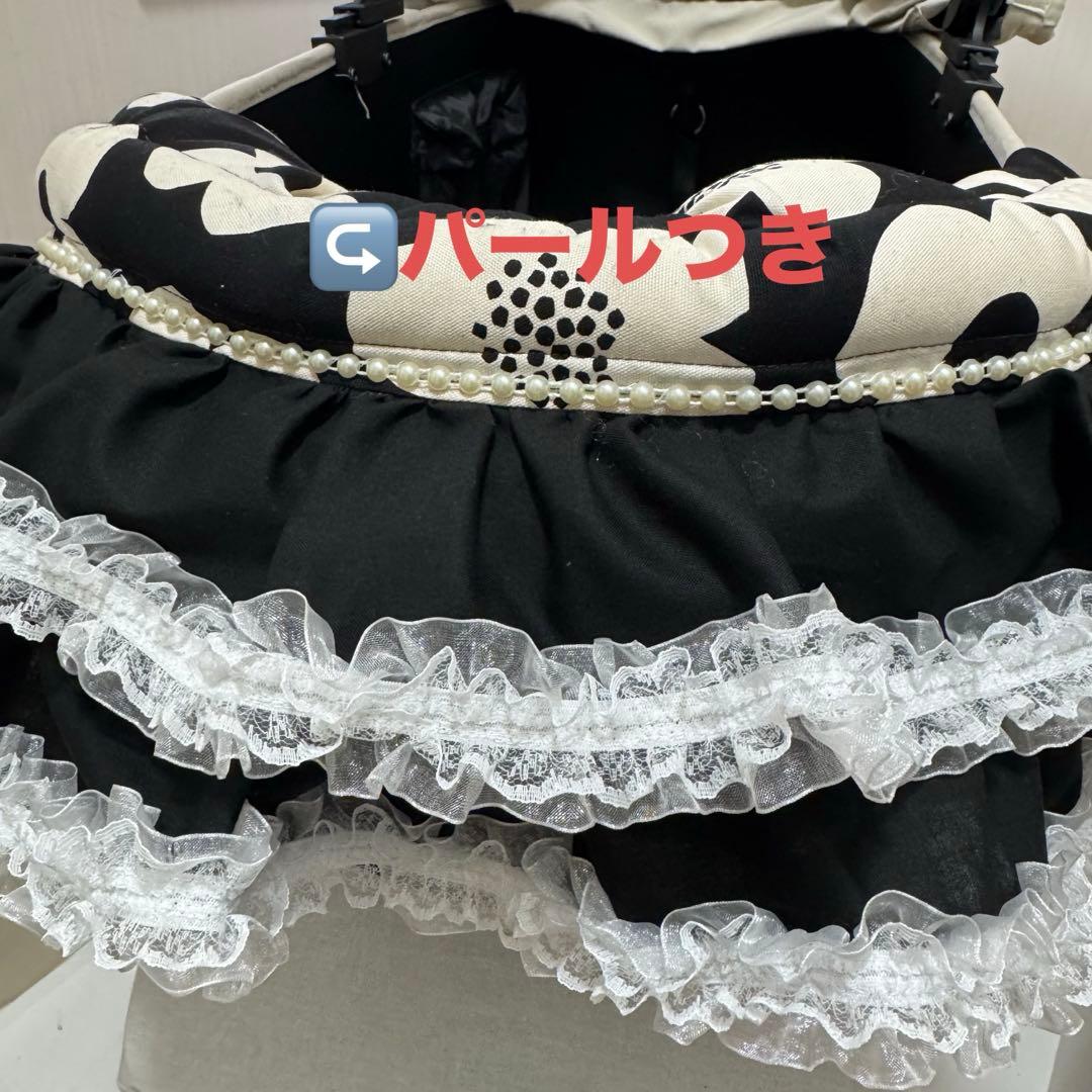 3点set パール レース カートクッション コンフォーター あごのせ