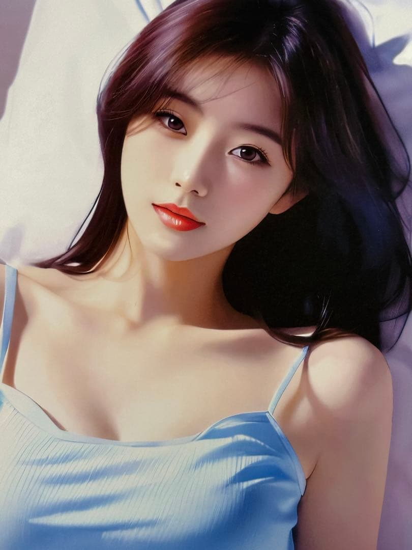 真作保証】佐藤ヒロシ版画作品 美人画 真穂