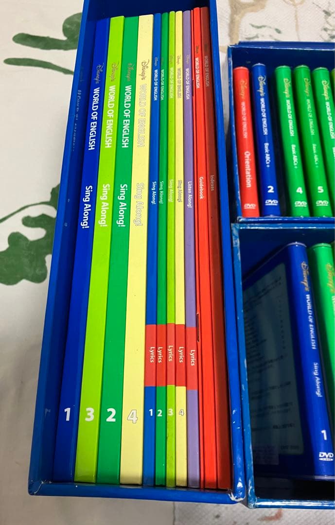 激安送込DWEディズニー英語システムBasic ABCsシングアロング教材セット