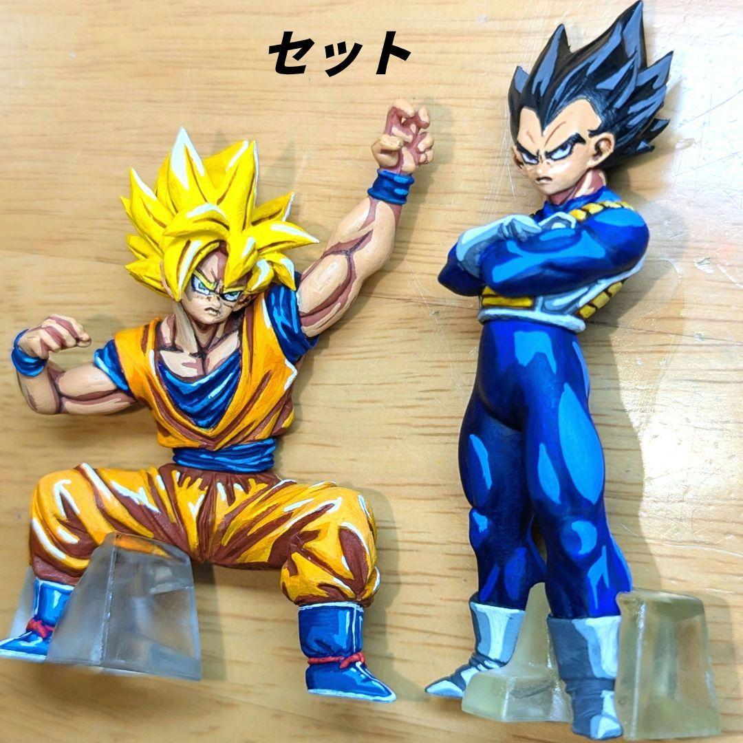 卍*様 ドラゴンボール フィギュア リペイント HGシリーズ 孫悟空と
