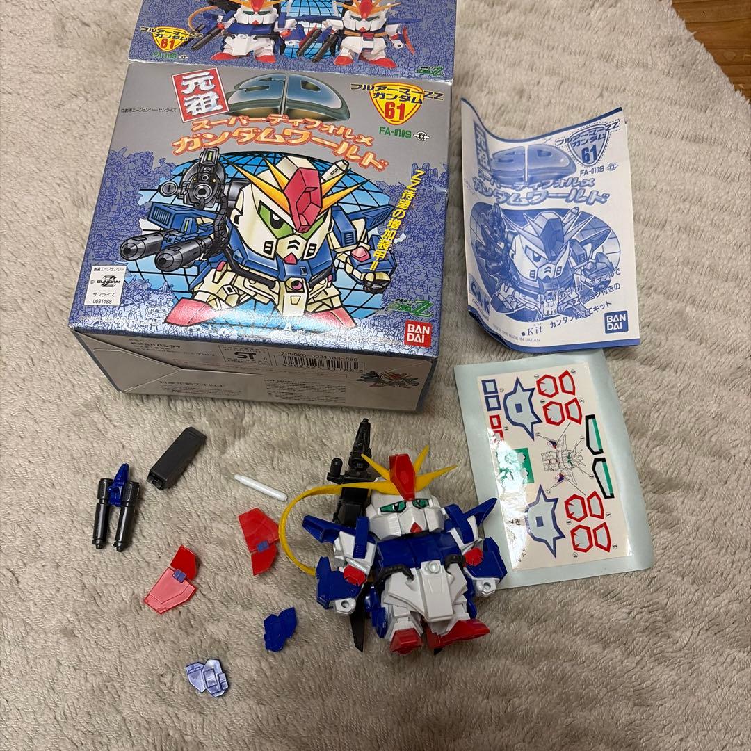 フルアーマーZZガンダム　元祖SDガンダム 元祖SDガンダム NO-61 フルアーマーZZガンダム