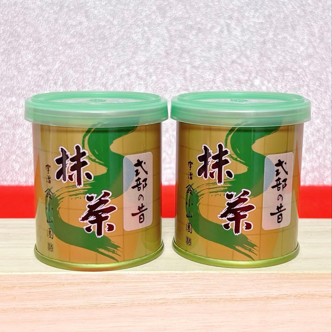 新品未開封】山政小山園 宇治抹茶 式部の昔 30g×2缶 Uji Matcha - メルカリ