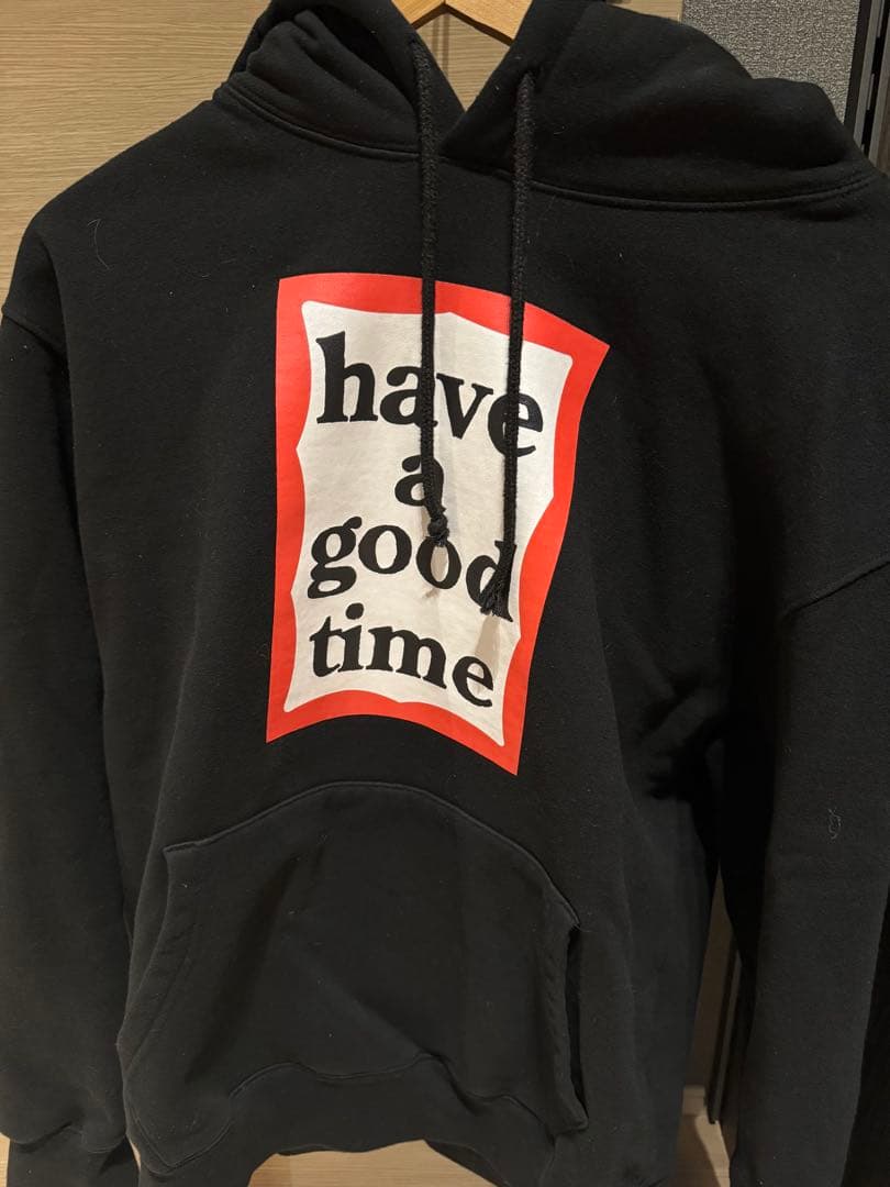 have a good time パーカー 黒