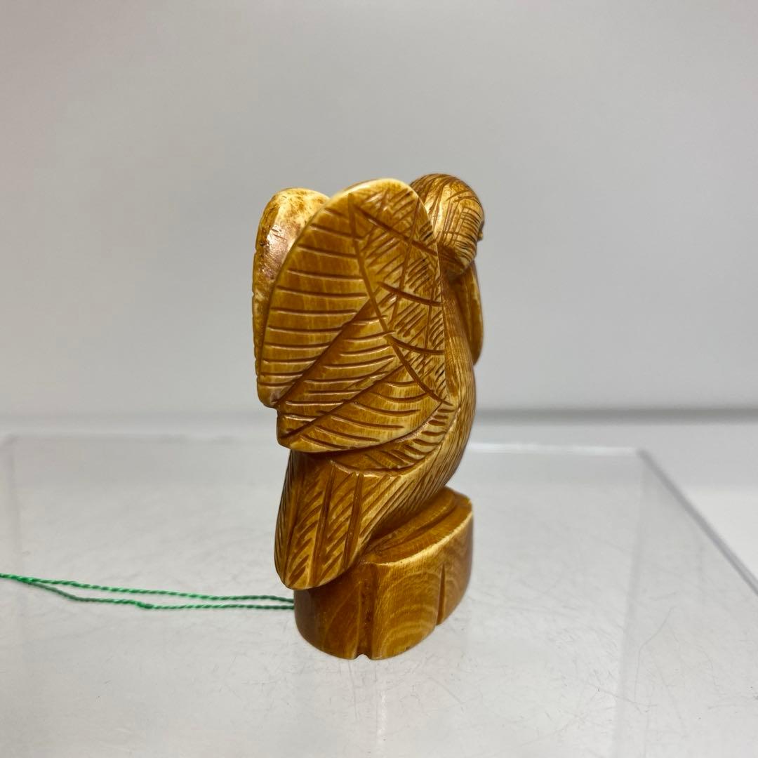 在銘 極上 鳥 根付 24g タサチ 東さ7-0916☆2F - yellows.co.jp 日本