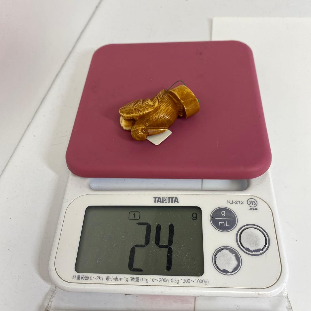 在銘 極上 鳥 根付 24g タサチ 東さ7-0916☆2F - yellows.co.jp 日本