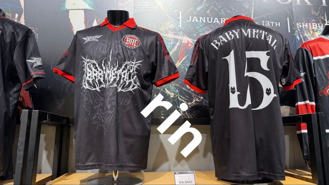 BABYMETAL サッカージャージ Lサイズ - メルカリ