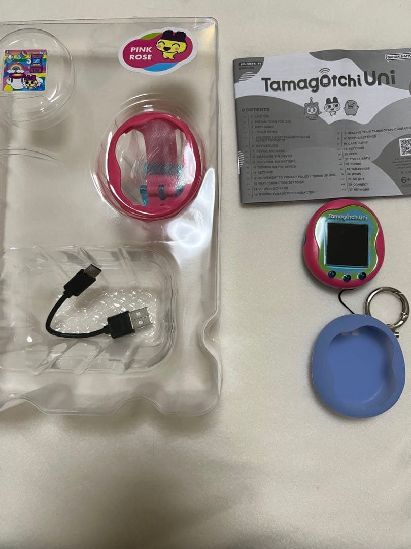 動作確認済み　たまごっちUni ピンク　たまごっちユニ