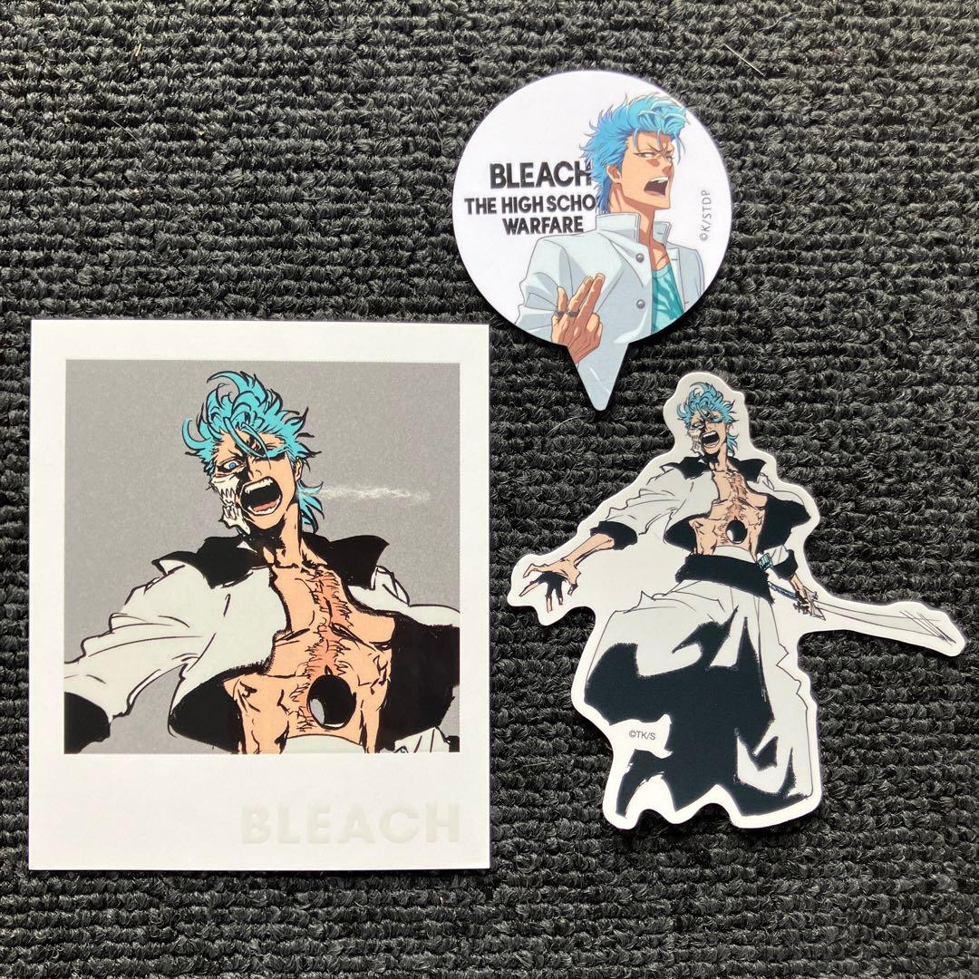 BLEACH 横浜ランドマークタワー ステッカー ポートレイト グリムジョー
