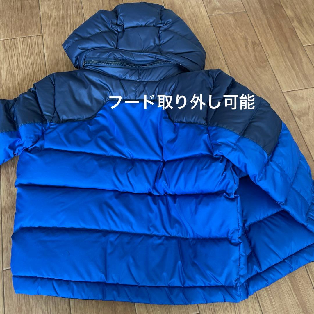 新品　ラルフローレン　ダウン　ブルー　90サイズ
