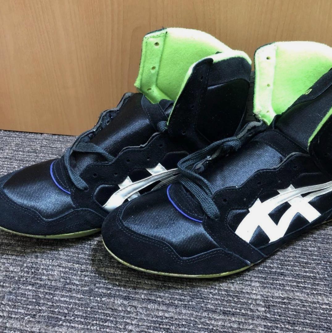 廃盤品 デッドストック タグ付き asics TWR323 レスリングSS