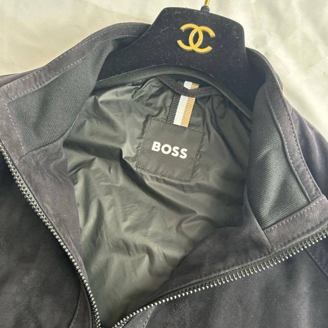 2024現行 HUGO BOSS ゴートレザー山羊革 シングルライダース