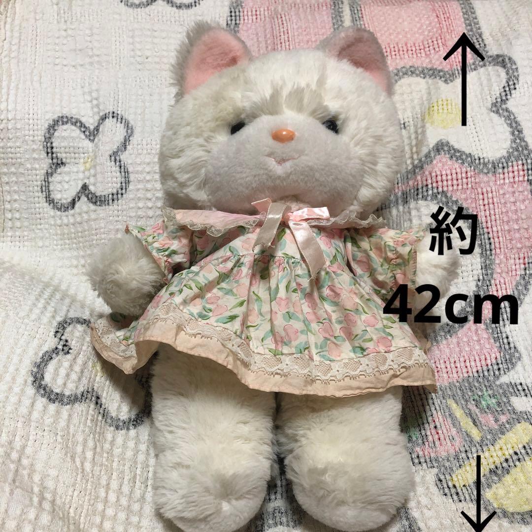 当時の物　昭和レトロ　ヴィンテージ 吉徳　クリーミー　ぬいぐるみ　中古品　①