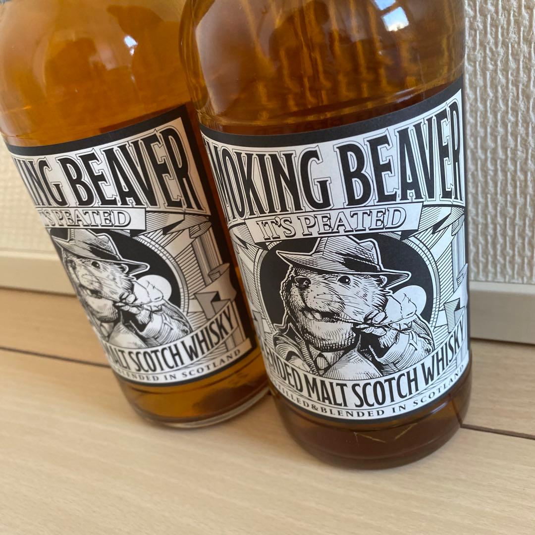 SMOKING BEAVER ウイスキー ドンキ限定 終売品 - メルカリ