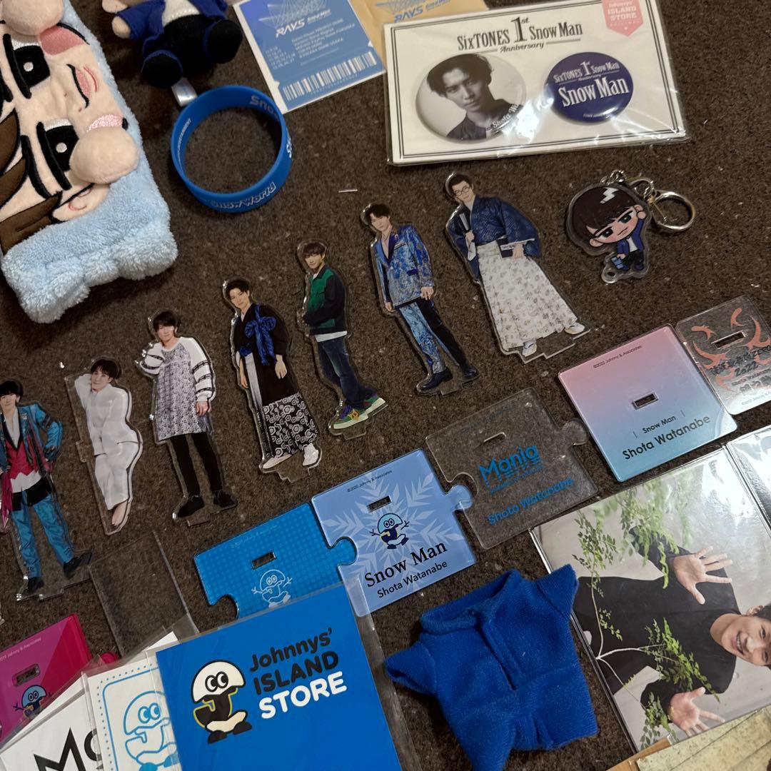 渡辺翔太 グッズ 大量 まとめ売り Man 歴代コンプリート