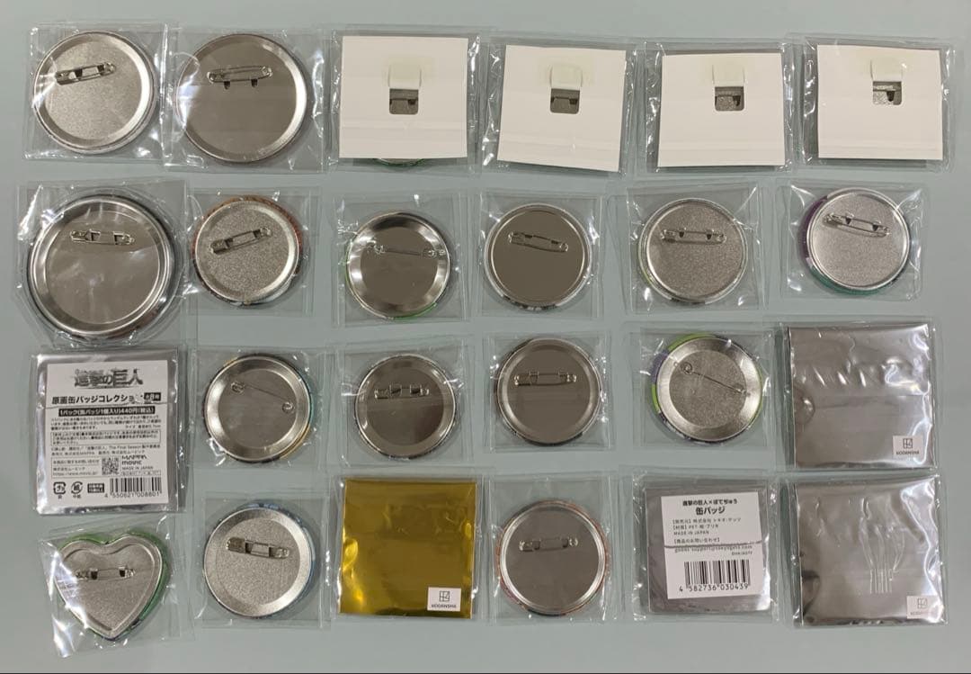 ☆進撃の巨人　リヴァイ　缶バッジ　おまとめ　24点