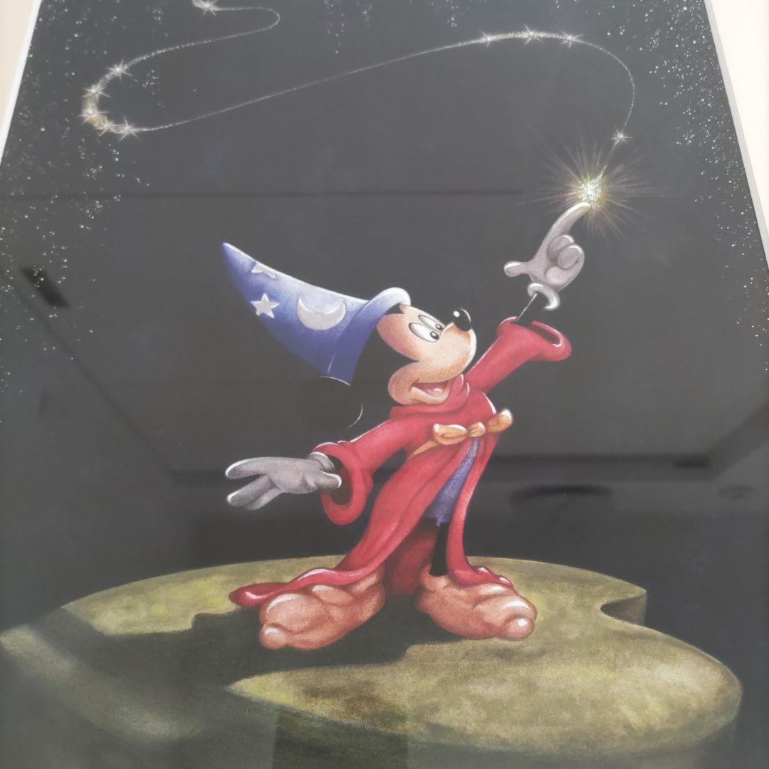 ミッキーマウス スタジオ アート 絵画 限定版321/1000