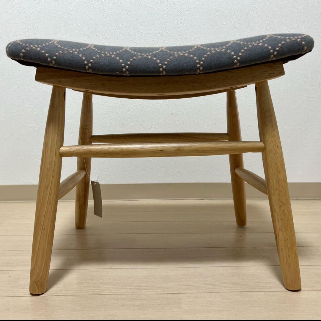 ミナペルホネン dop タンバリン スクエア スツール 【グレー】オットマン