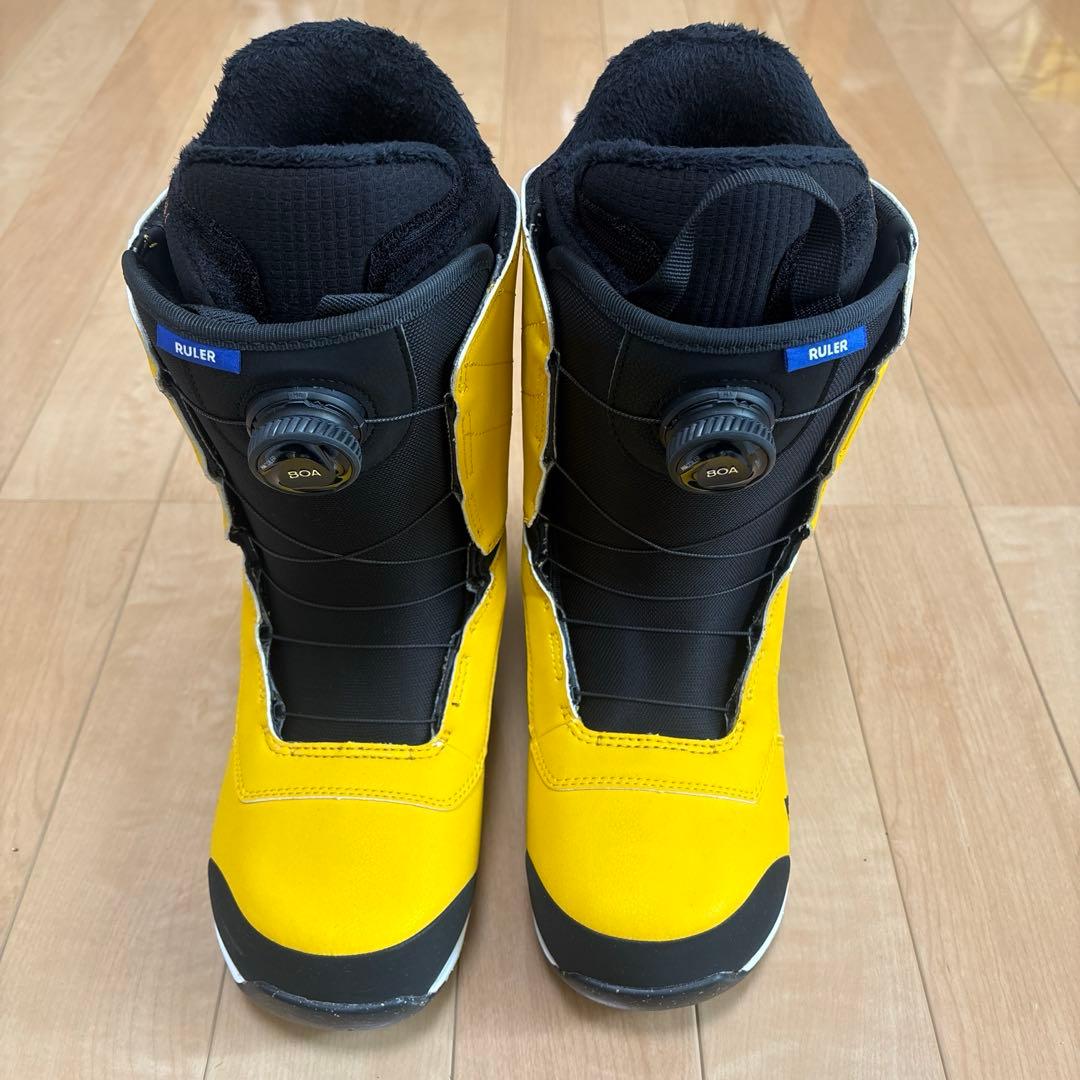 バートン　スノーボードブーツ　ルーラー ボア ワイド ゴールデンロッド