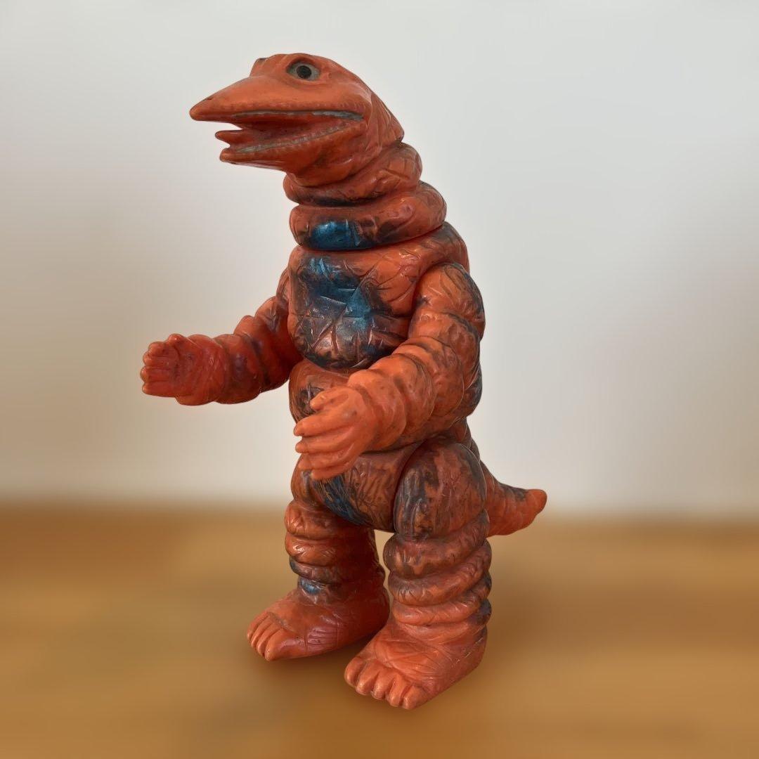 ブルマァク　テレスドン　ウルトラマン　ソフビ　当時物　ジャンク品 ブルマァク テレスドン ウルトラマン ソフビ 当時物 ジャンク品