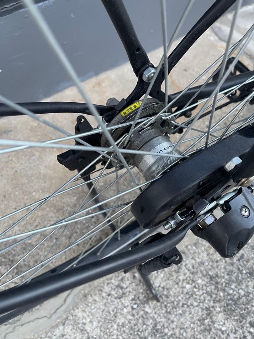 ブリヂストン　シティサイクル 27インチ　ブラック