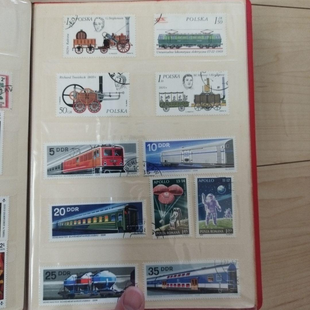 当時物】現品限り 昭和レトロ 使用済切手 レア 希少 海外 200枚セット