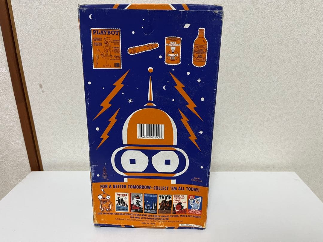 フューチュラマン ベンダー ゼンマイ 歩行 ロボット シンプソンズ フィギュア