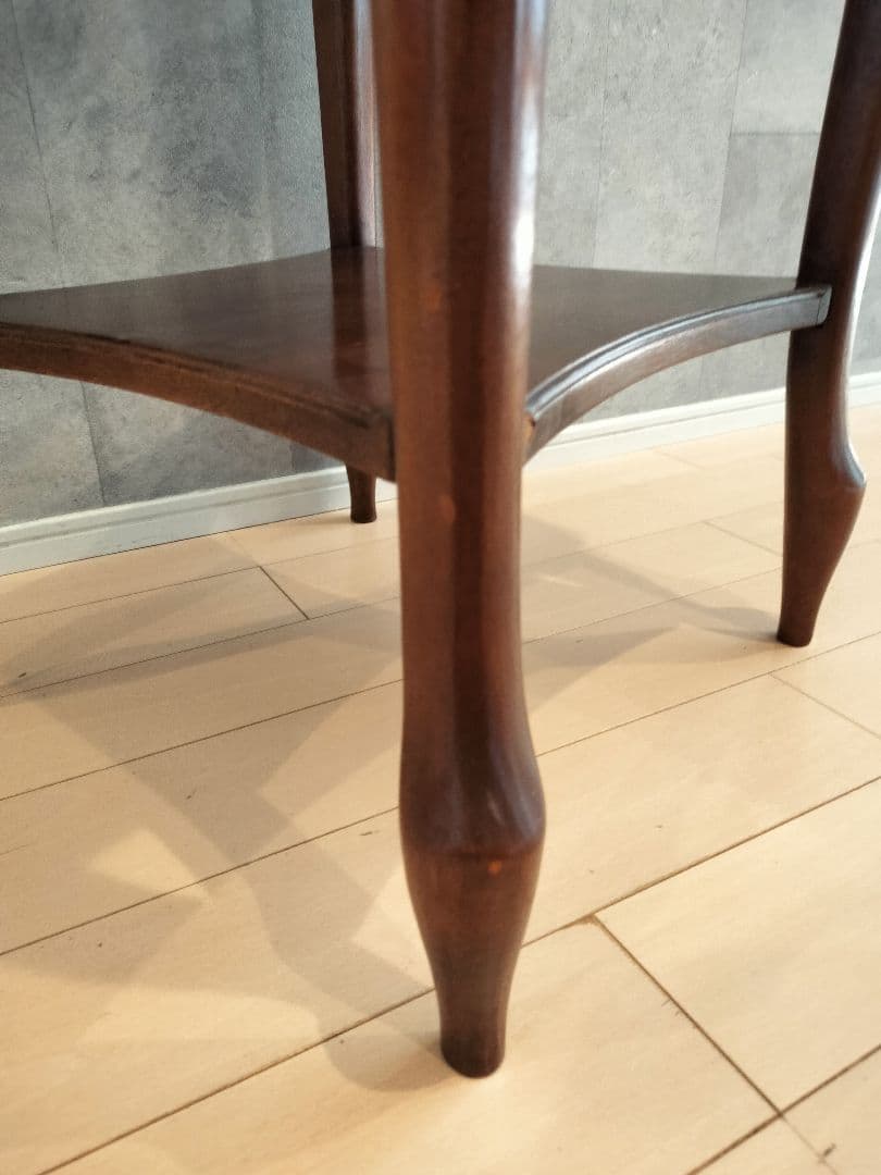 MARUNI マルニ木工 ベルサイユシリーズ サイドテーブル 花台 猫脚 電話台