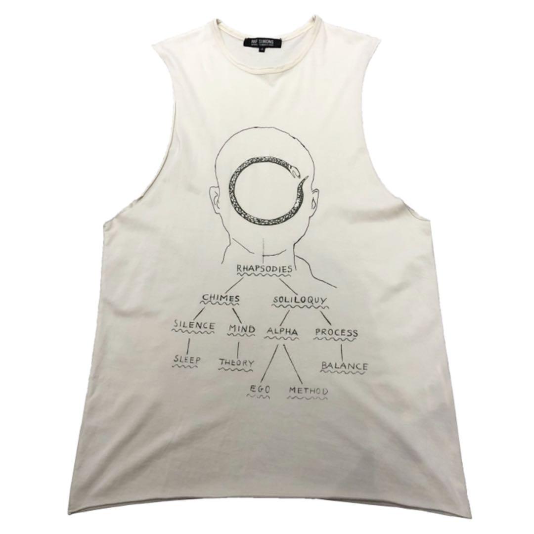 04ss RAF SIMONS ラフシモンズ ノースリーブ タンクトップ 宗教期