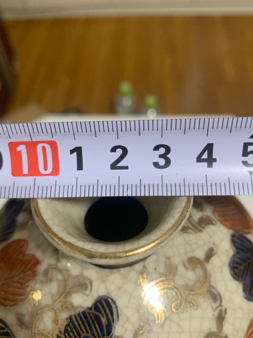 中国美術　伊万里焼の陶器／銘あり伊万里 明治　古玩 年代品　骨董　稀少