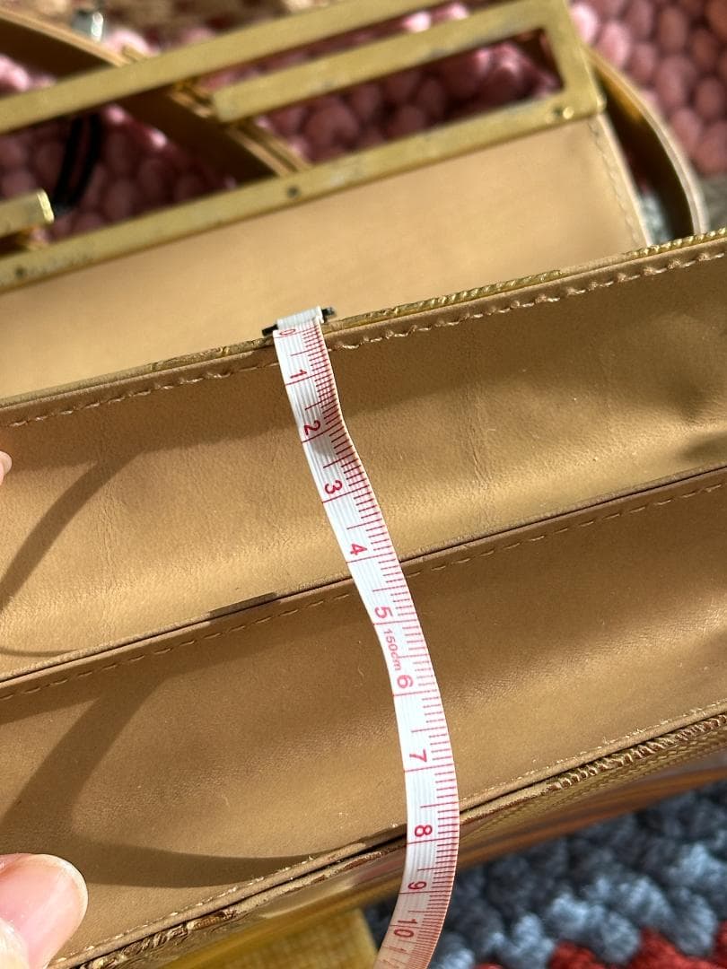 Fendi ゴールド パーティーバッグ