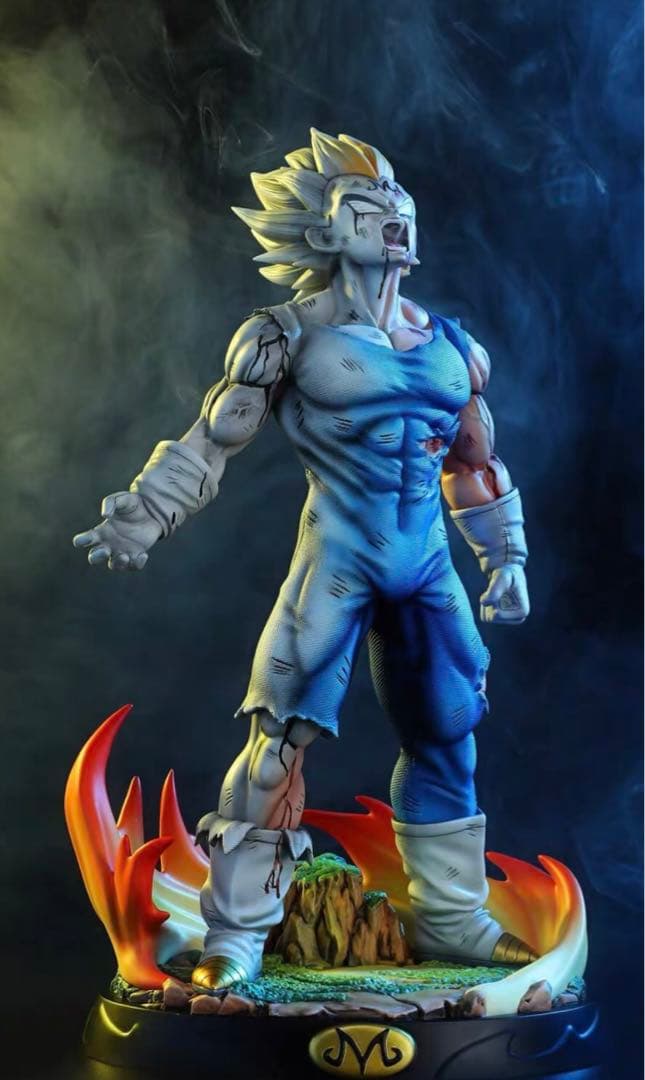 ドラゴンボール ベジータ ガレキ ガレージキット スタチュー X②⑤