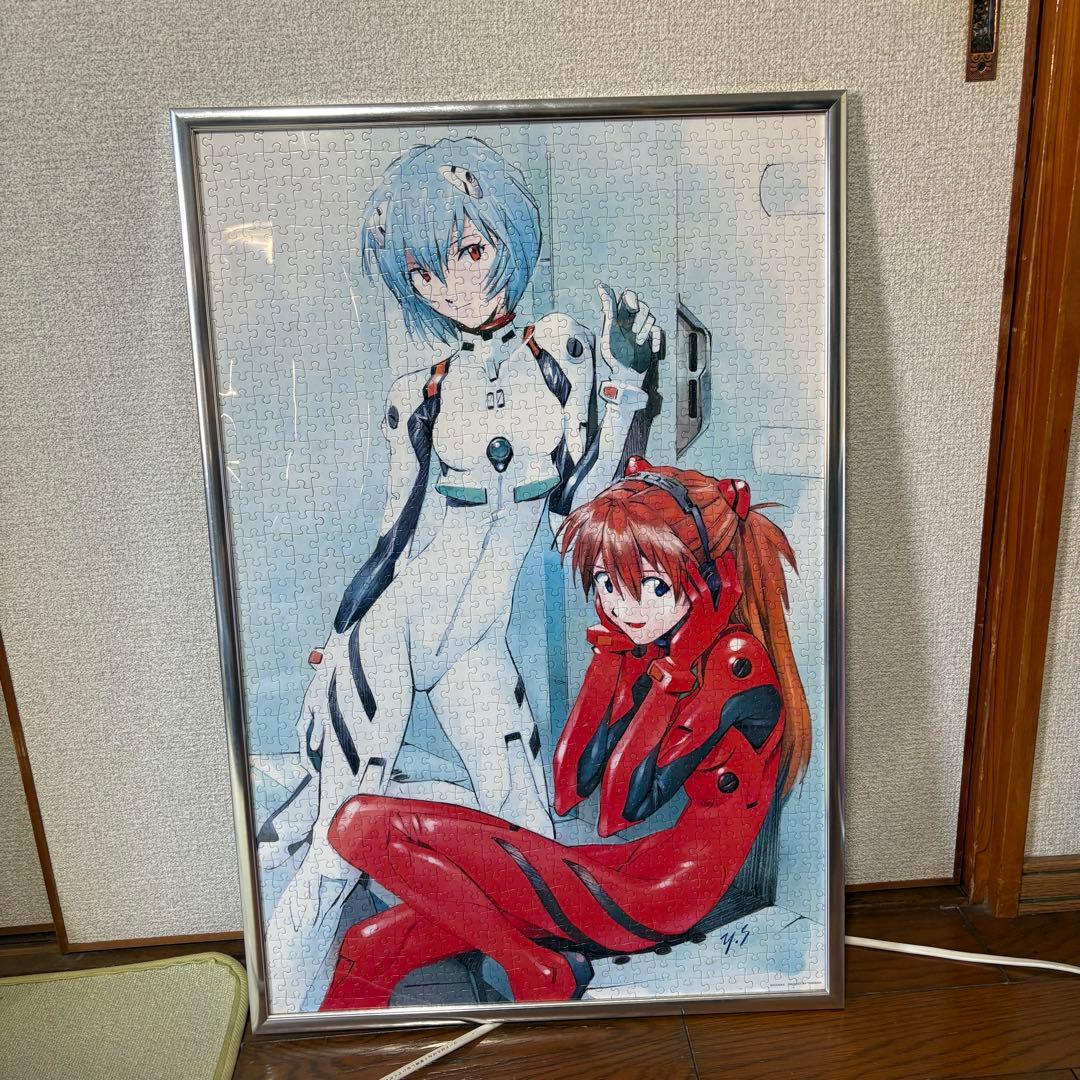 完成品】エヴァンゲリオン ジグソーパズル1000ピース 3個セット