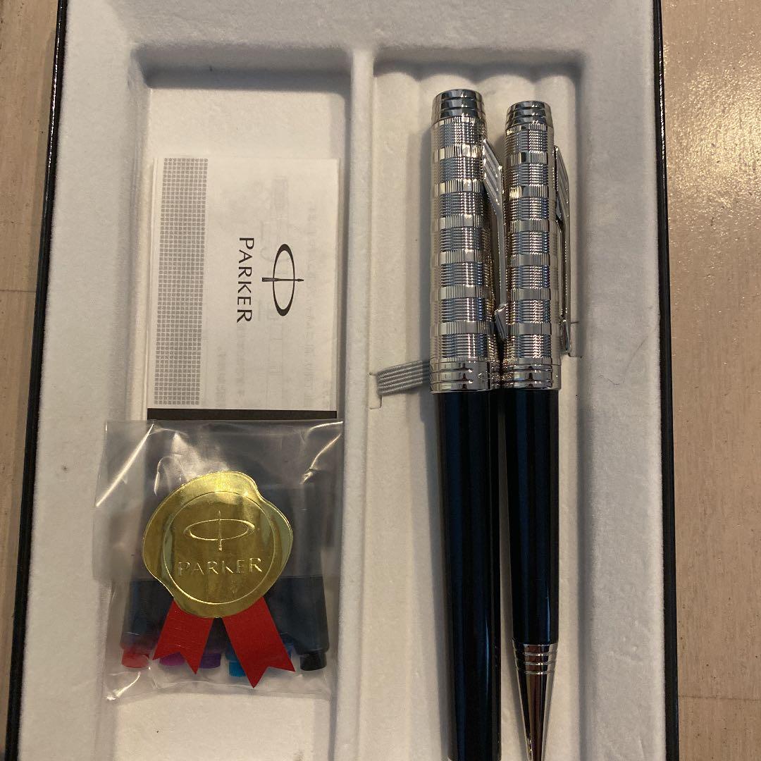 犬様専用】PARKER パーカー 万年筆＆ボールペン プルミエカスタム セット