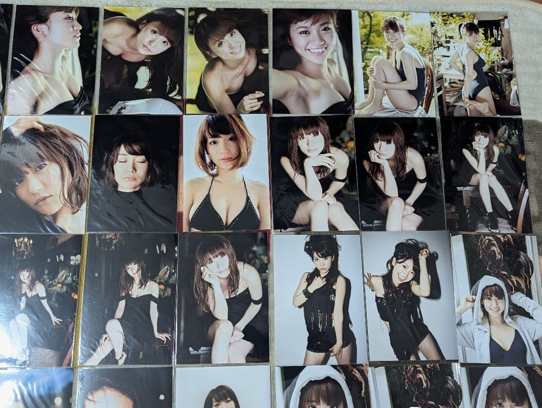 引越し記念値下げ！非売品 美品 オフショット 生写真 無修正 70枚 大島優子①