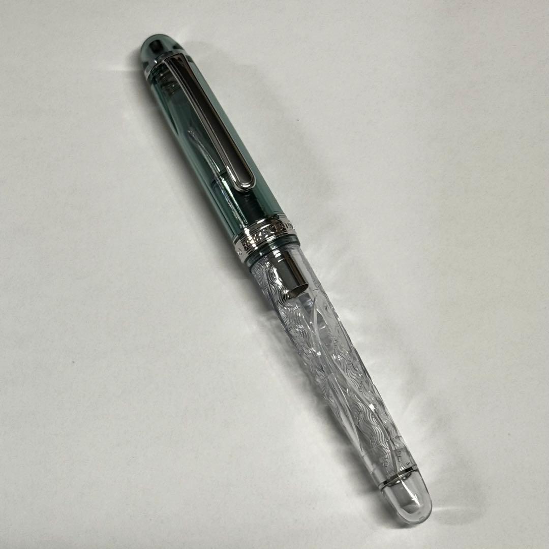 PLATINUM プラチナ 3776 センチュリー 富士雲景 絹雲 万年筆 中字