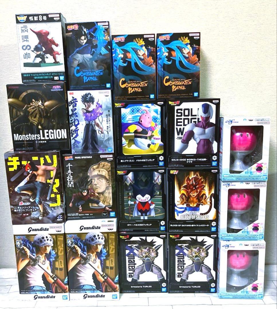ドラゴンボールプライズフィギュア未開封まとめ売り19点＋開封済み2点