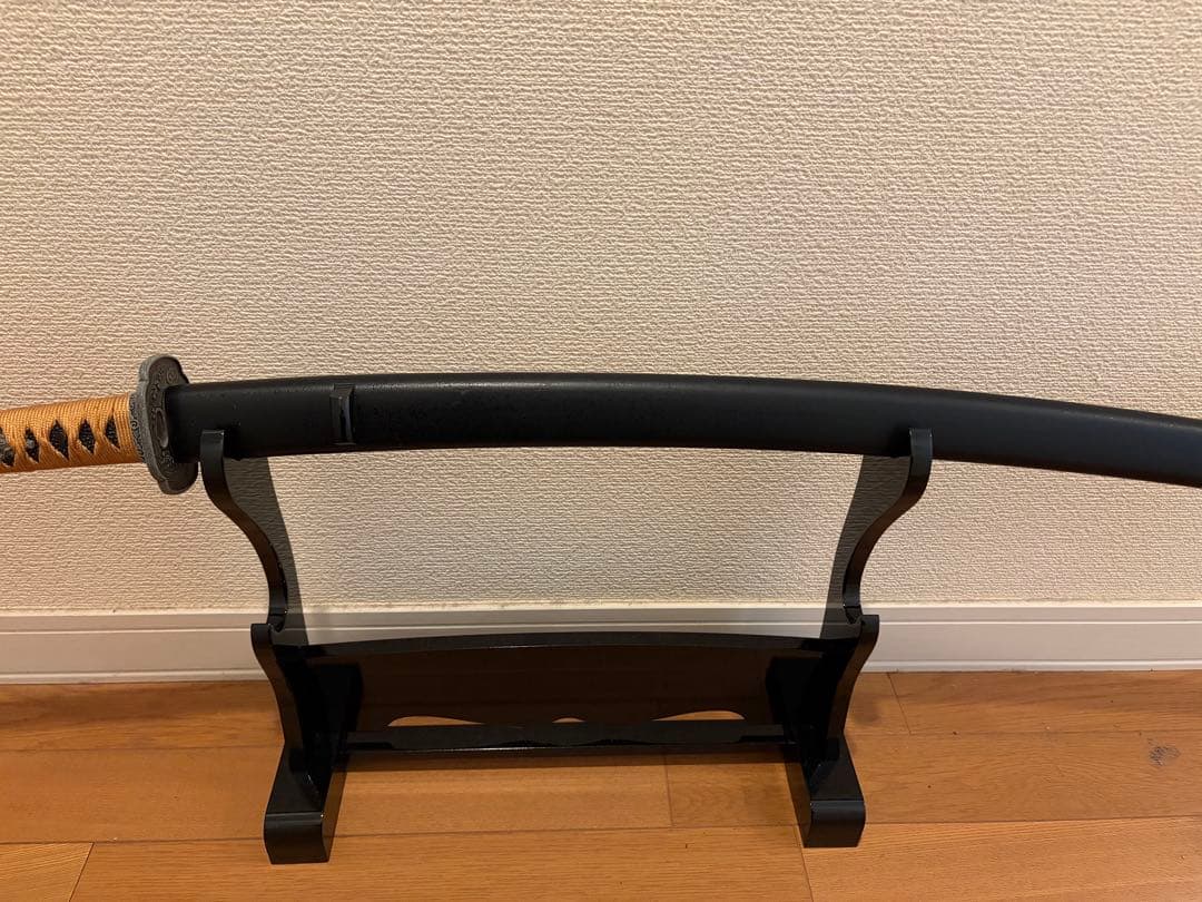 高級模造刀 金影龍 美術刀 乱れ波紋 居合練習刀