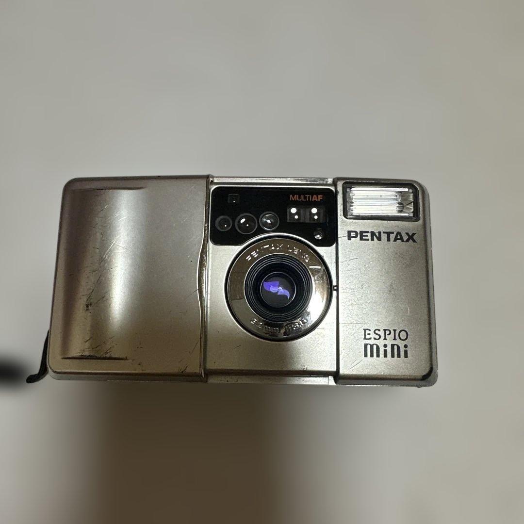 PENTAX ESPIO mini シルバー コンパクトフィルムカメラ 希少