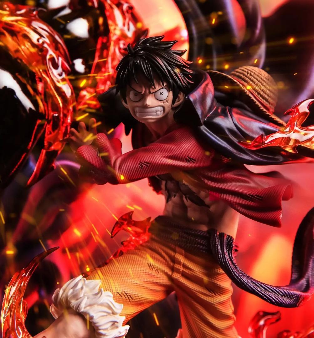 ワンピース レッドロック ルフィ 業火拳銃 ガレージキット フィギュア LX