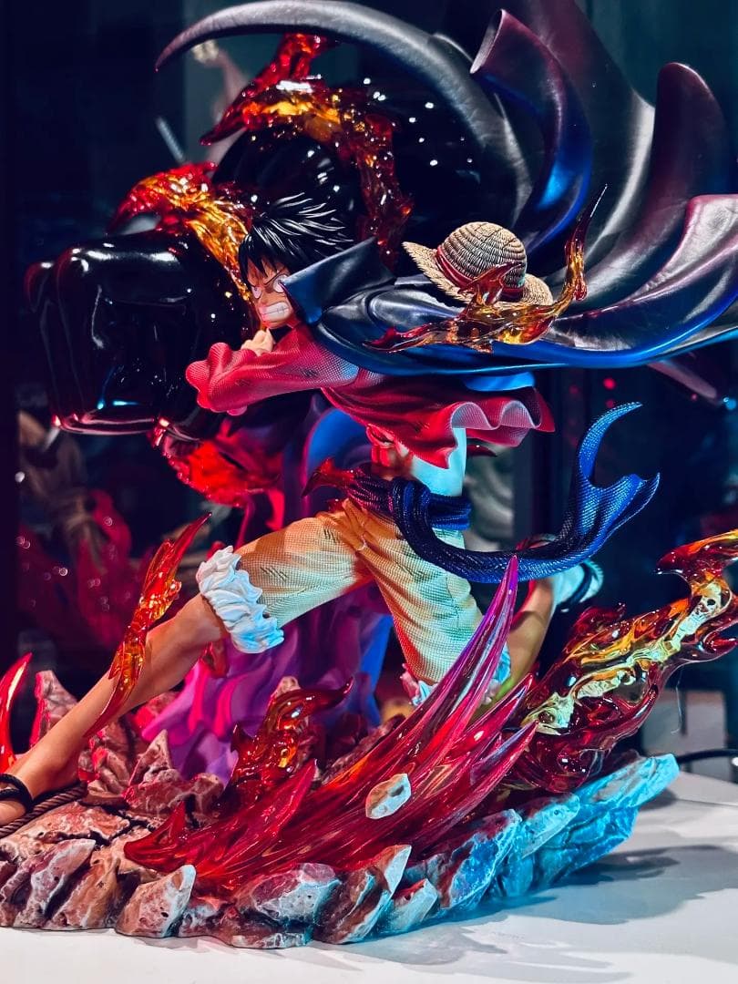 ワンピース レッドロック ルフィ 業火拳銃 ガレージキット フィギュア LX