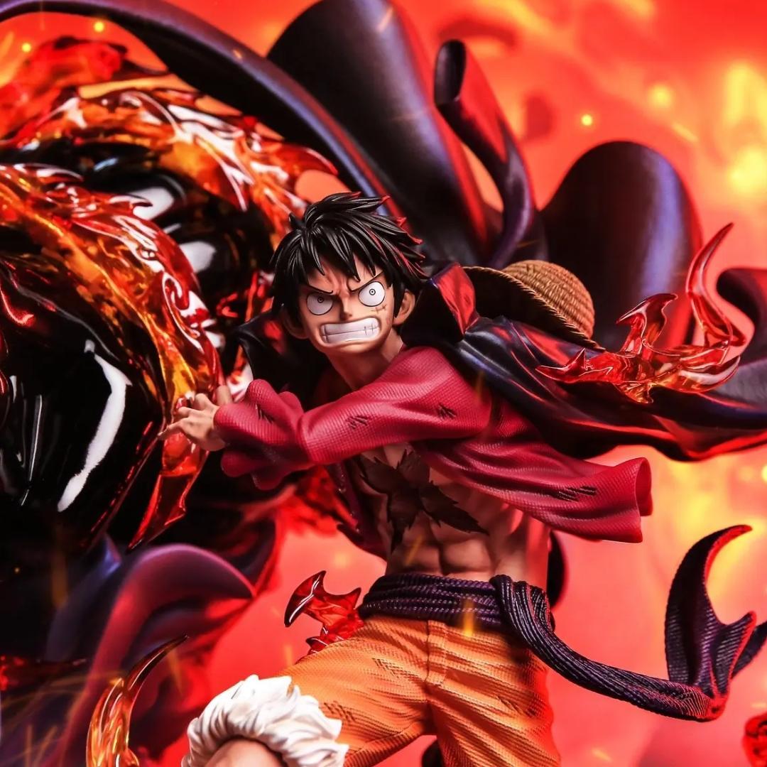 ワンピース レッドロック ルフィ 業火拳銃 ガレージキット フィギュア LX