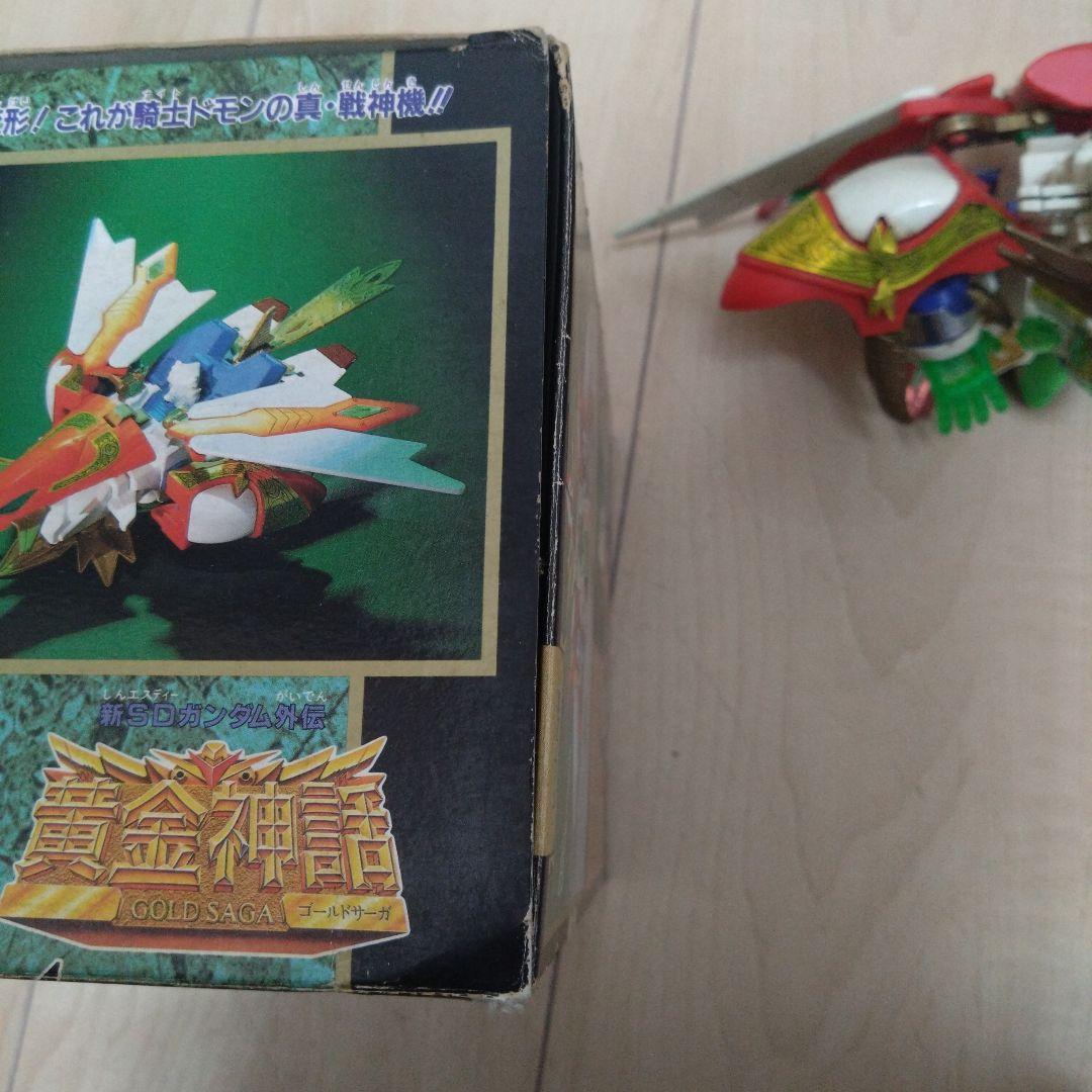 ビ*ー様 元祖SDガンダム プラモデル 戦神機キングシャッフル 組立済み