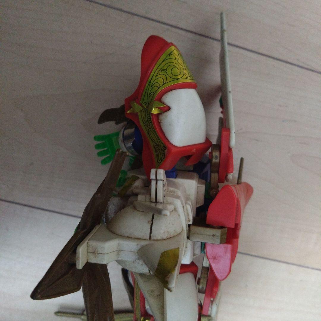 ビ*ー様 元祖SDガンダム プラモデル 戦神機キングシャッフル 組立済み