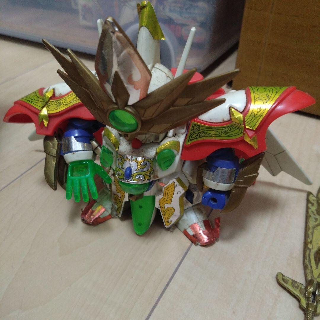 ビ*ー様 元祖SDガンダム プラモデル 戦神機キングシャッフル 組立済み