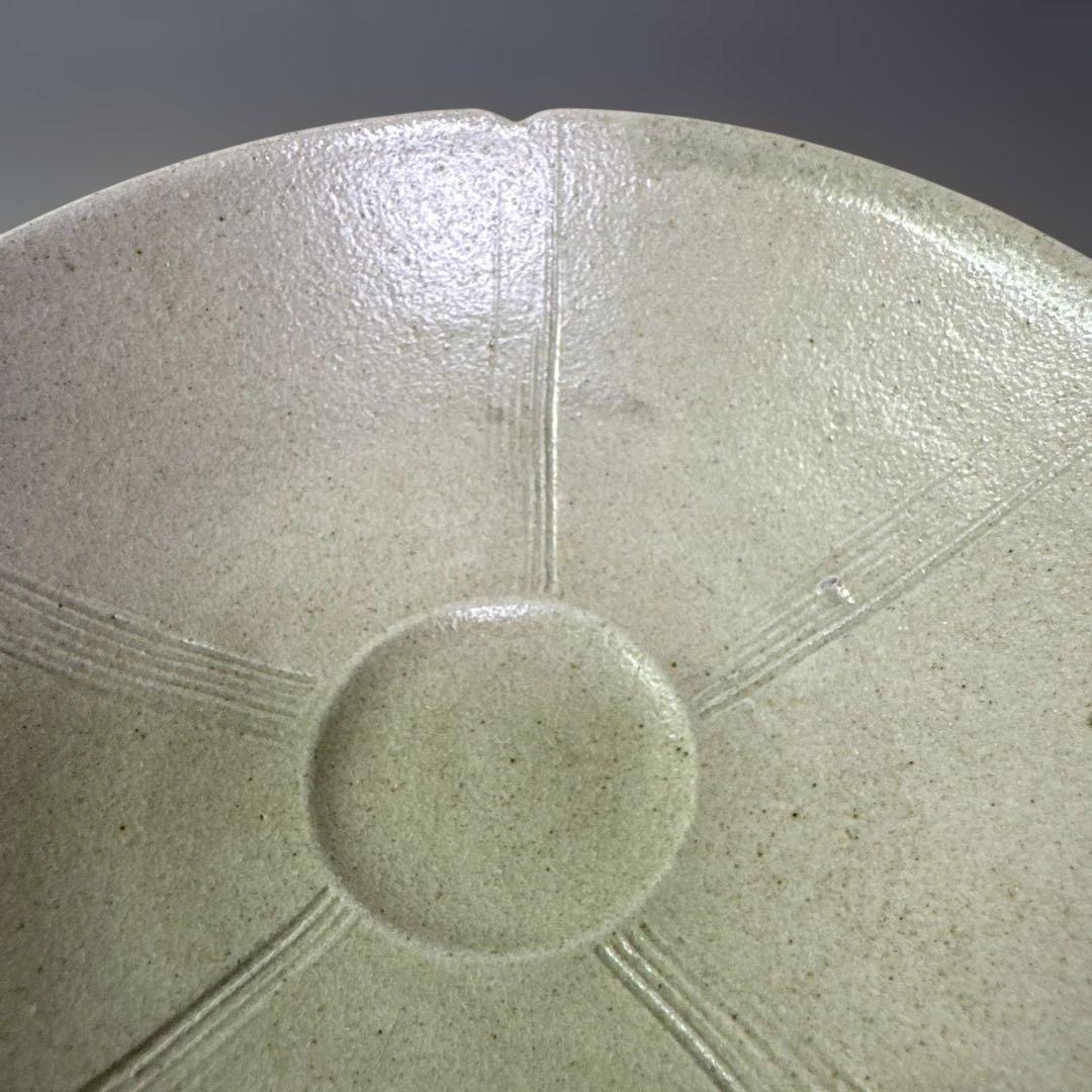 播州相生焼　相生浦窯　那波鳳翔　青磁小皿　五客揃