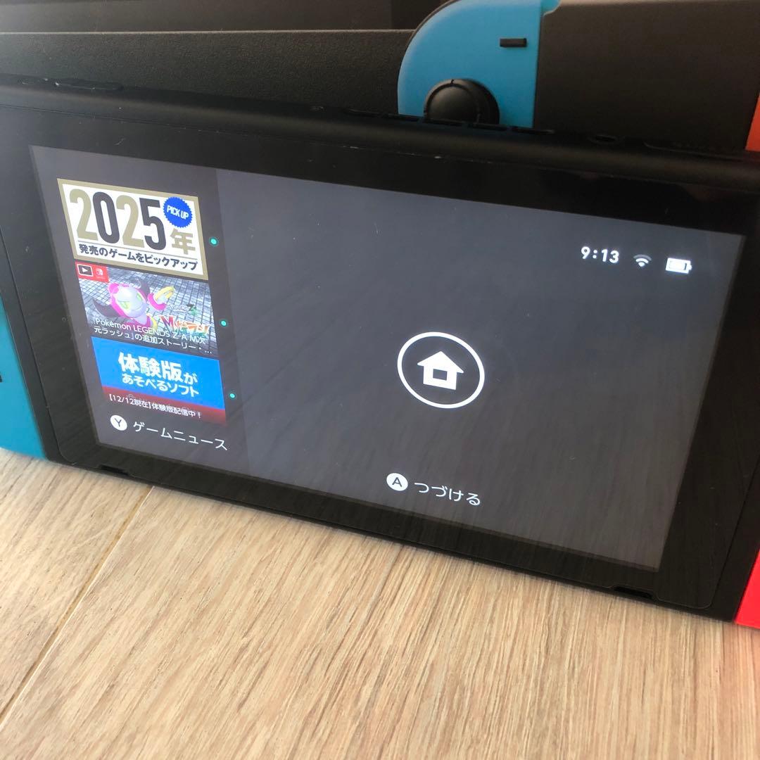 2024年製 Nintendo Switch 本体 ネオンレッド ネオンブルー