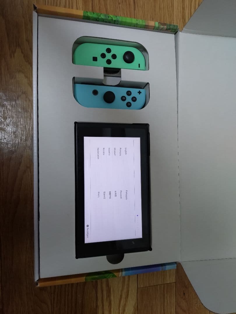 ジャンク品　Nintendo Switch　本体　あつまれどうぶつの森