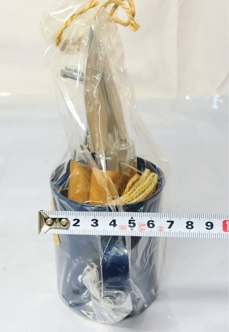 植木鉢 セット ポルトガル製 3鉢 陶器製 ジョウロ スコップ付き